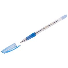 Ручка шариковая Stabilo "Bille 508" синяя, 0,7мм, грип