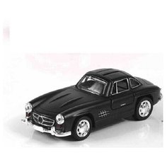 Детская инерционная металлическая машинка Serinity Toys с открывающимися дверями, модель Mercedes-Benz SL300 Черный