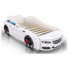 Кровать Romack Real AMG белая +подсветка дна и фар +объемный капот