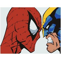 Картина по номерам Противостояние, 60 х 70 см Красиво Красим