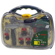 Klein Набор инструментов с шуруповертом в прозрачном кейсе 8584