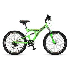 Велосипед MaxxPro SENSOR 24 зелёно-чёрный