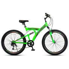 Велосипед MaxxPro SENSOR 26 зелёно-чёрный