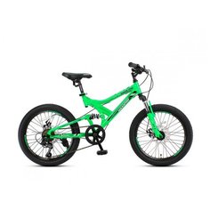 Велосипед MaxxPro SENSOR 20 PRO зелёно-чёрный