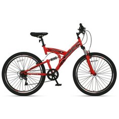 Велосипед MaxxPro SENSOR 26 красно-чёрный