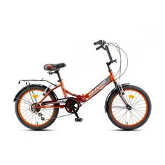 Велосипед MaxxPro COMPACT 20S красно-черный