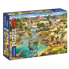 Пазл Hatber Premium Эра динозавров (1500ПЗ1_19275), 1500 дет.