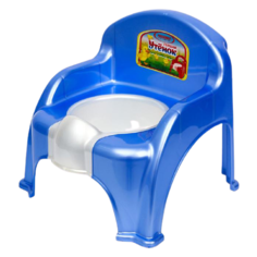 РОССПЛАСТ горшок Утенок синий