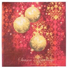 Салфетки Страна Карнавалия Ёлочные игрушки, 20 шт.