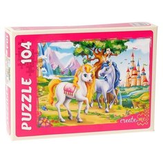 Пазл 104 эл. "Сказочные единороги" П104-8744 3860256 Рыжий кот