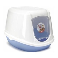 [272.19.209] savic туалет-домик д/котят duchesse 44.5*35.5*32см, голубой a2000-00wpb