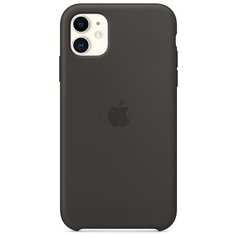 Чехол Чехол для Apple iPhone 11 Silicone Case Black