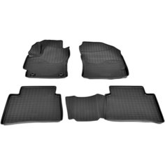 Комплект ковриков салона NorPlast NPA11-C88-160 для Toyota Corolla 4 шт. черный