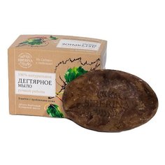 Натуральное кусковое мыло SIBERINA ручной работы Дегтярное