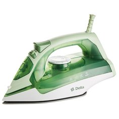 Утюг DELTA DL-755 зеленый/белый