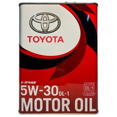 Синтетическое моторное масло TOYOTA Castle Diesel Oil DL-1 5W30, 4 л