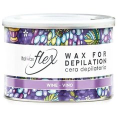 ItalWax Тёплый воск Flex "Вино" в банке 400 мл