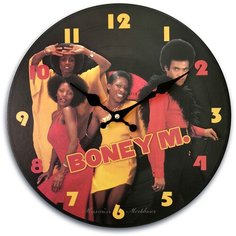 Часы настенные Михаил Москвин d320Бони-М диаметр 32см. Mikhail Moskvin