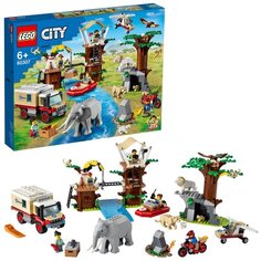 Конструктор LEGO City 60307 Лагерь спасения дикой природы