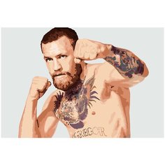 Картина по номерам Конор Макгрегор 2, 60 х 90 см Красиво Красим