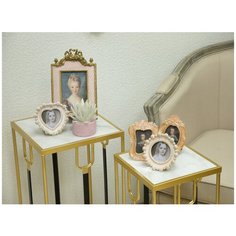 Фоторамка настольная 11x2x14см под старину, Glasar ГЛАСАР