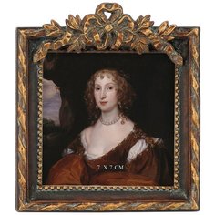 Фоторамка настольная под старину 9x2x11см Glasar ГЛАСАР