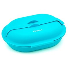 Fissman Контейнер 7482, 13x17 см, голубой