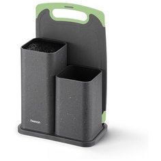 FISSMAN Подставка для ножей с доской в наборе