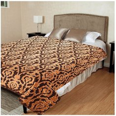 Плед texREPUBLIC TF FN F96BR a1520 Королевский (4938), 150 x 200 см, коричневый