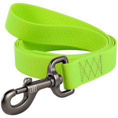 Waudog поводок для собак водостойкий waterproof ширина 25 мм, длина 122 см, салатовый 27235, 0,140 кг, 53245