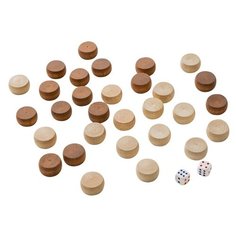 Ладья-С Фишки для нард Кировские малые + кубики