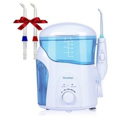 Ирригатор Nicefeel FC 288, Белый + Подарок (+2 насадки)