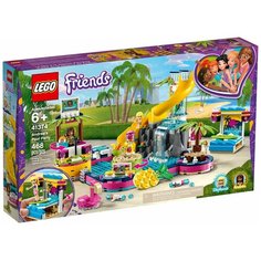 Конструктор LEGO Friends 41374 Вечеринка Андреа у бассейна