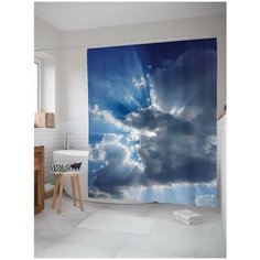 Штора для ванной JoyArty Темные тучи 180х200 (sc-13025)