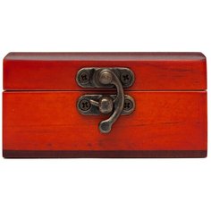 Деревянная шкатулка для украшений S-518Н коричневый Ismat Decor