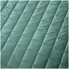 Покрывало на кровать СИТРЕЙД OVL-5, велюр, 240х260 см с наволочками 50х70 см (2 шт)