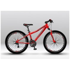 Велосипед MaxxPro HELLCAT 24 красно-чёрный
