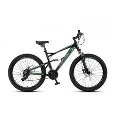 Велосипед MaxxPro SENSOR 26 ULTRA серо-зелёный