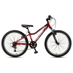 Велосипед MaxxPro SLIM 24 красно-чёрный