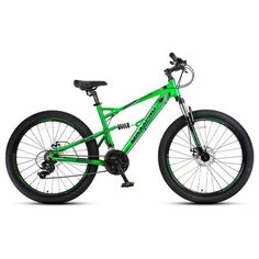 Велосипед MaxxPro SENSOR 26 ULTRA зелёно-черный