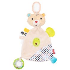 2010915 погремушка Дуду Fisher Price "Медвежонок", плюшевая игрушка для детей, игровая развивающая