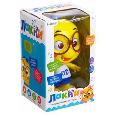 Игрушка интерактивная «Лакки. Динозаврик», звуковые эффекты, цвет жёлтый Zabiaka