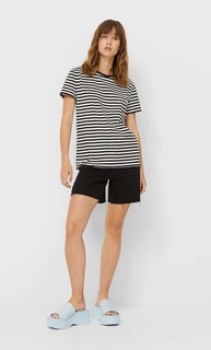 Stradivarius Базовый Топ Черный S