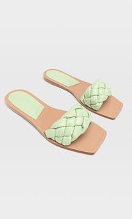 Stradivarius Сандалии С Плетеными Деталями Multicolor 39