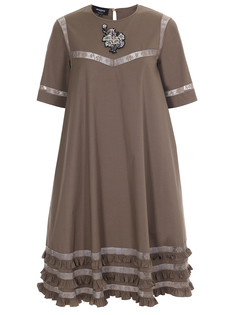 Платье хлопковое Rochas