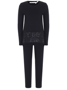 Костюм хлопковый с пайетками Dorothee Schumacher