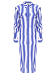 Платье-рубашка шелковое Ralph Lauren