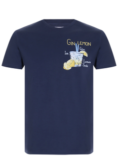 Футболка хлопковая с принтом MC2 Saint Barth