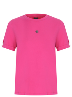 Футболка хлопковая с логотипом Lorena Antoniazzi