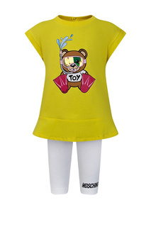 Комплект из футболки и леггинс Moschino